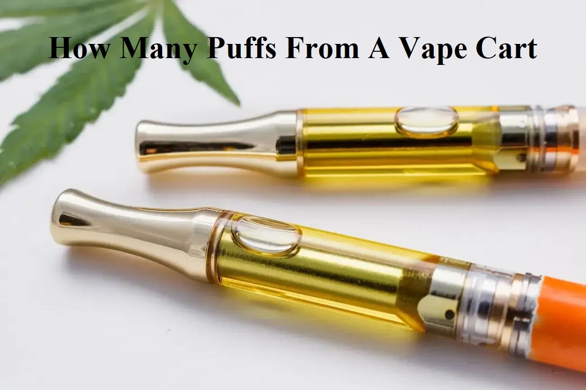 How many puffs from a vape cart