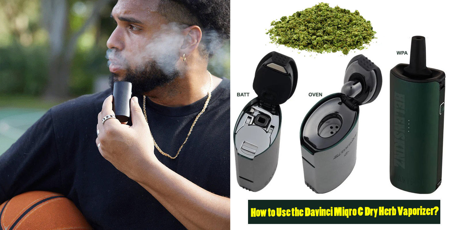 How to Use the Davinci Miqro C Dry Herb Vaporizer?