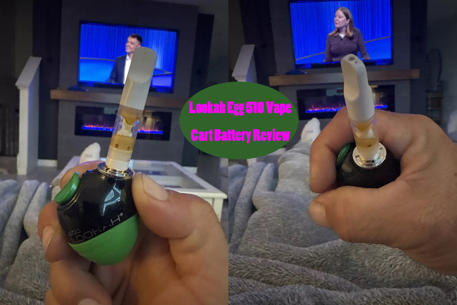Lookah Egg 510 Vape Cart Battery Review: Experience 5 Variable Voltage Settings