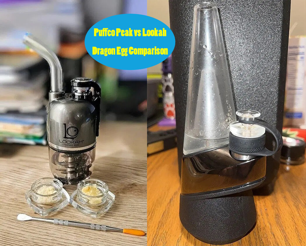 Puffco Peak vs Lookah Dragon Egg Comparison: Which E-Rig is Better?