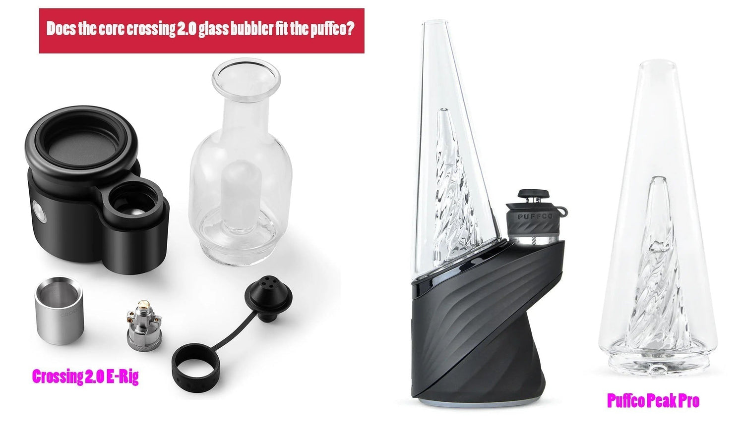 Does the core crossing 2.0 glass bubbler fit the puffco?