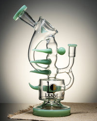 Lookah 11" Recycler Percolator Double Chamber Spur Bong