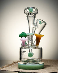 Lookah 9" Cute Recycler Fairy Mushroom Bong