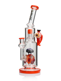 Lookah Bong 11" Dual Chamber Evil Eye Bong