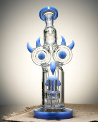 Lookah 10" Cute Recycler Jellyfish Percolator Fantasy Bird Bong