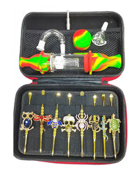 8PCS Animal Dab Spoons Silicone Nectar Collector Kit