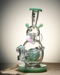 Lookah 9" Recycler Percolator Cosmic Bong