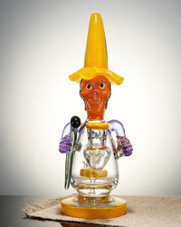 Lookah Rig 12" Cool Wicked Wizard Glass Dab Rig
