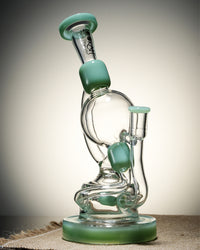 Lookah 10" Recycler Unique Globe Bong