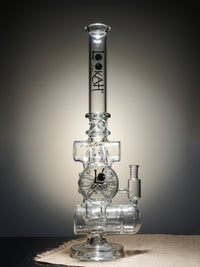 Lookah Bong 21" Recycler Ice Inline Percolator Bong