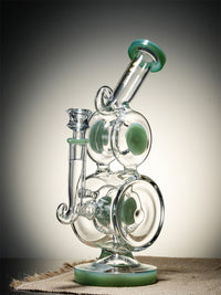 Lookah Bong 12" Spiral Multi-Chamber Glass Bong