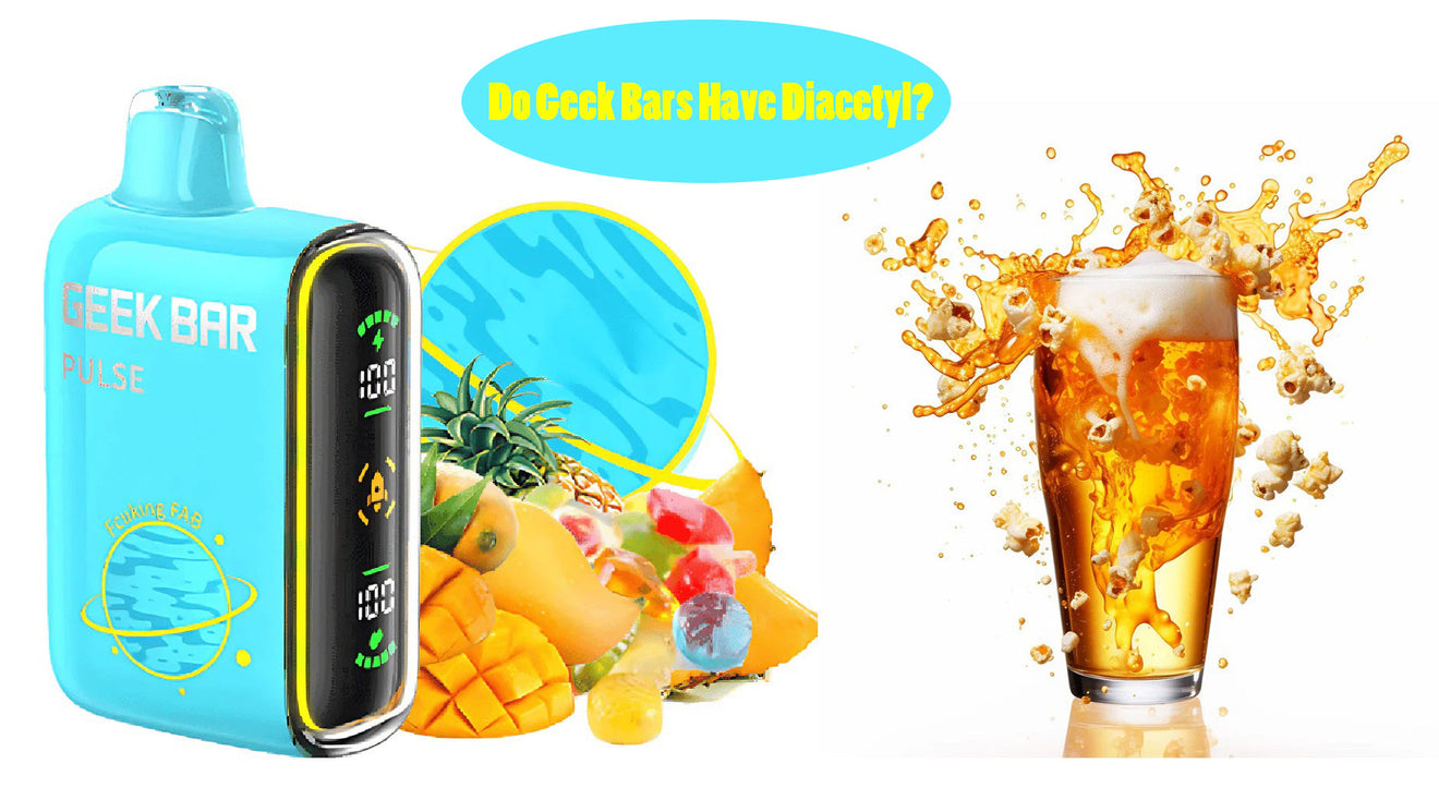 do geek bar vapes have diacetyl in them Bars STRAWBERRY B-POP Mixed Berry Candy Flavor Select Flavor ::Rainbow Blast