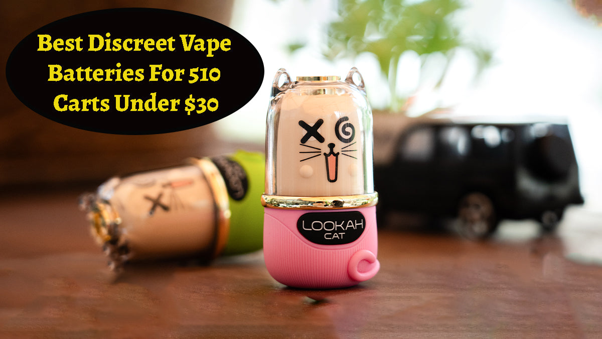 Best Discreet Vape Batteries For 510 Carts Under $30