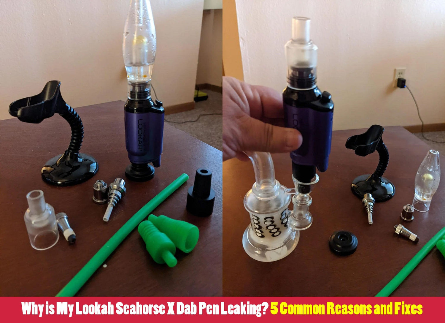Why is My Lookah Seahorse X Leaking? 5 Common Reasons and Fixes