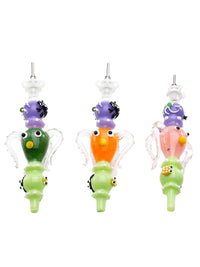 10mm Octopus Head Hand Blown Nectar Collector