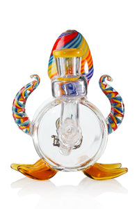LOOKAH Ash Catcher 14mm 90° Squid Glass Ash Catcher