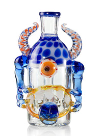 LOOKAH Ash Catcher 14mm Male 90° Playfull Monster Glass Ash Catcher