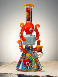 Lookah Bong 10-inch Lookah Octopus Glass Beaker Bong
