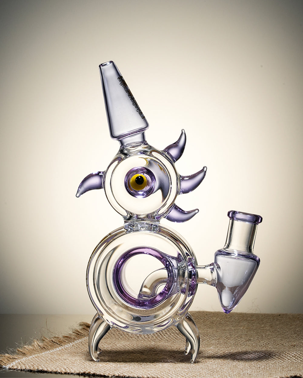 Lookah 8" Mini Recycler Cock Glass Bong