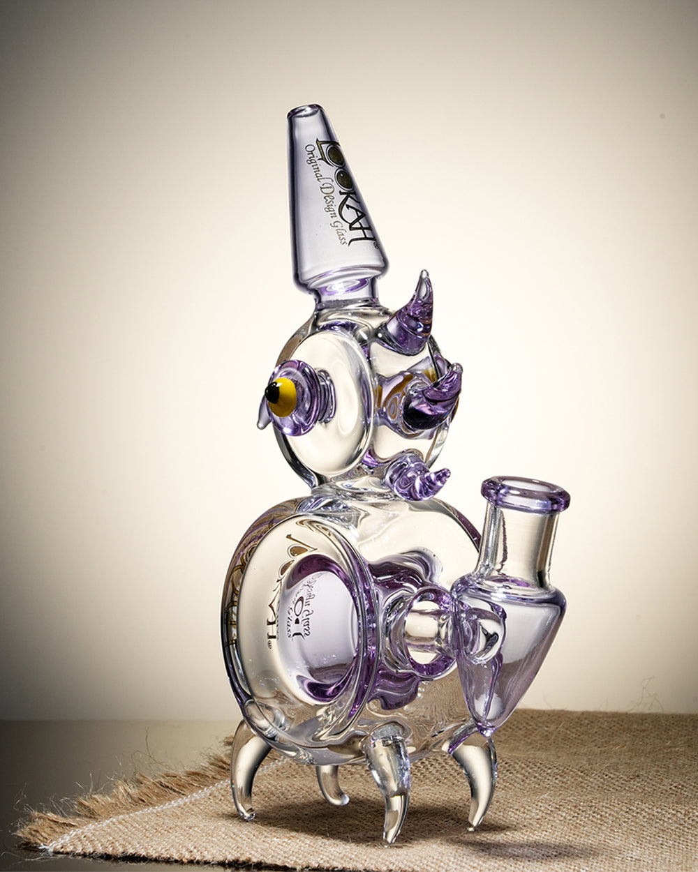 Lookah 8" Mini Recycler Cock Glass Bong