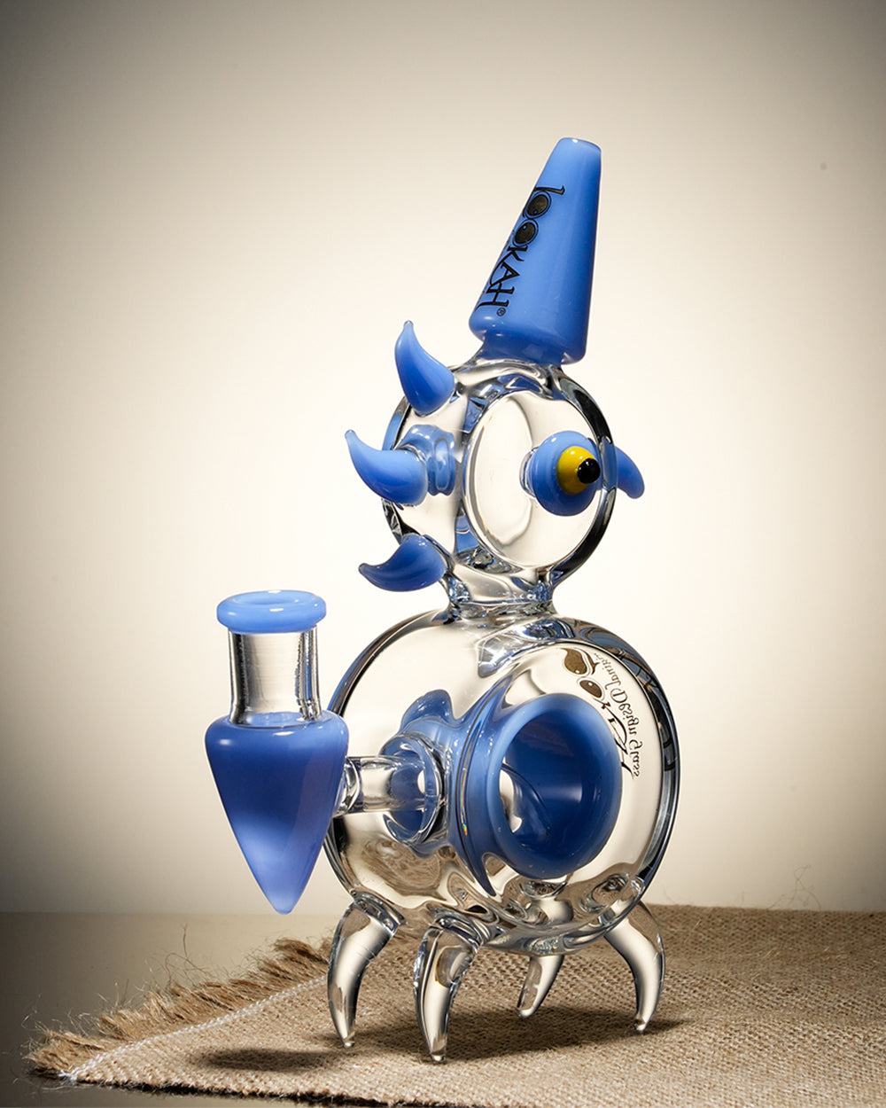 Lookah 8" Mini Recycler Cock Glass Bong