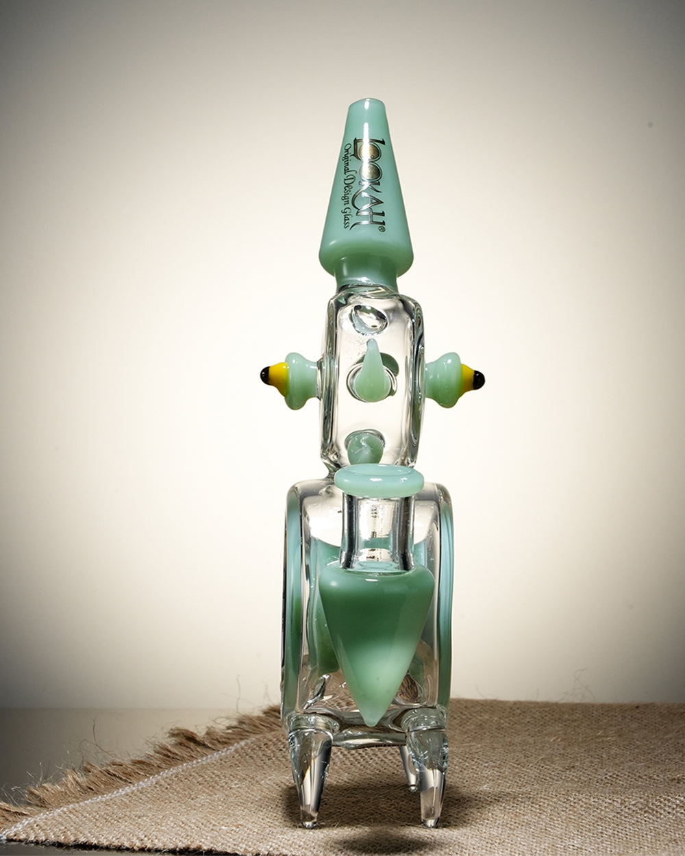 Lookah 8" Mini Recycler Cock Glass Bong