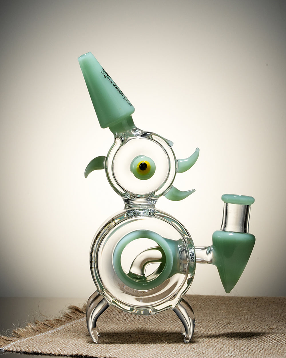 Lookah 8" Mini Recycler Cock Glass Bong