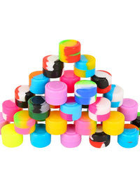 2ML 50pcs Non-Stick Silicone Wax Containers