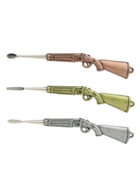 3PCS Mini Rifle Gun Metal Dab Tool