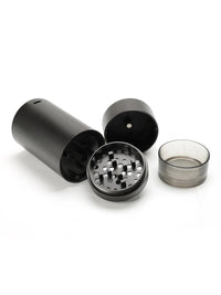 4 Piece Metal Electric Herb Grinder with Kief Catcher