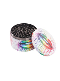 4 Layers Lips Temptation Zinc Alloy Weed Grinder