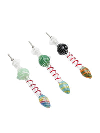 10MM Transparent Spiral Gourd Nectar Collector