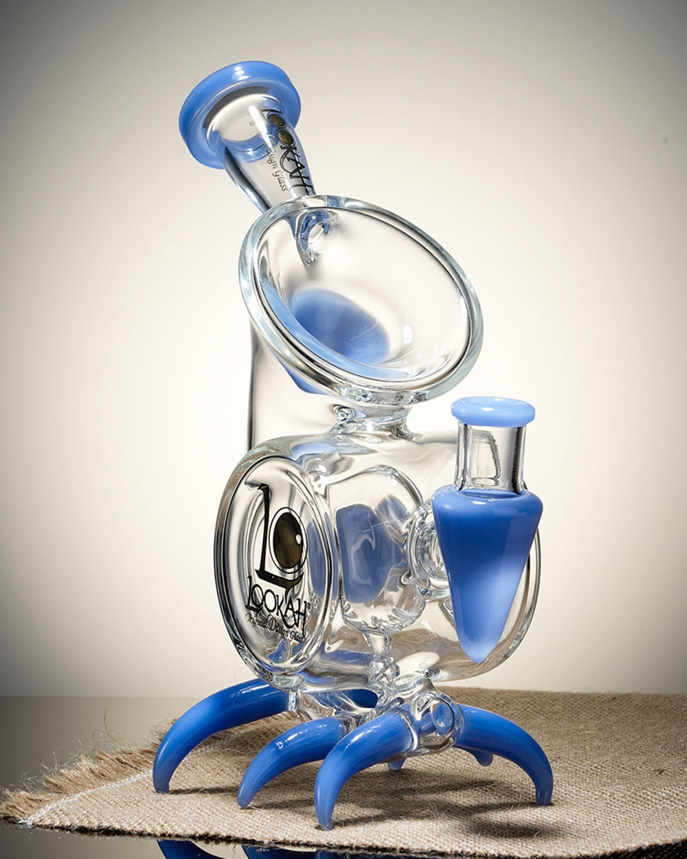 Lookah 9" Mini Cool Recycler Spine Bong