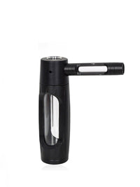 Metal Bubbler Water Pipe with Glass Bowl