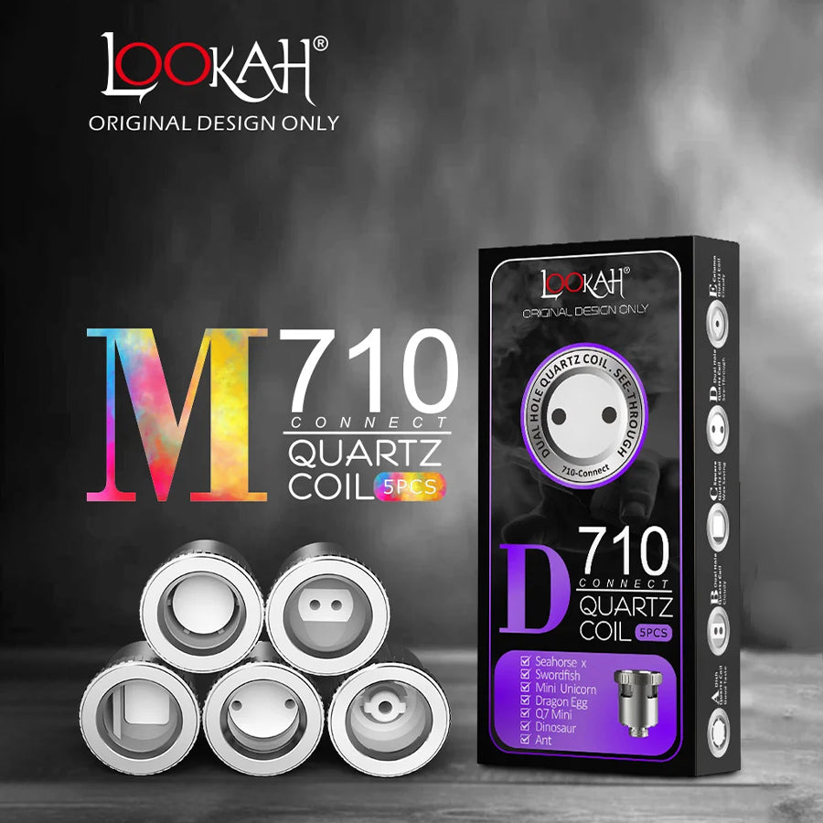 LOOKAH 710 Quartz Wax Dish Coil M