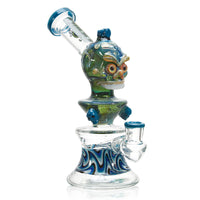 BIIGO Dab Rig 9" Mini Cool Skull Dab Rig