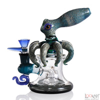 Lookah Bong 9" Octopus Beaker Percolator Water Pipe