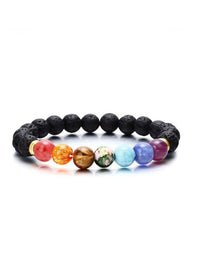 Colorful Chakra Crystal Bracelet Wristband