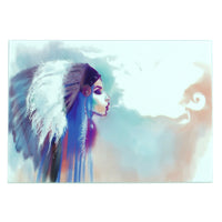 Angel Girl Glow-in-the-Dark High-Temperature Silicone Dab Mat