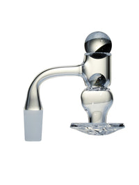 14MM Conical Quartz Banger with Marble Ball Top