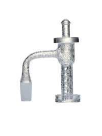 14MM Engraved Terp Slurper Quartz Banger with Carb Cap