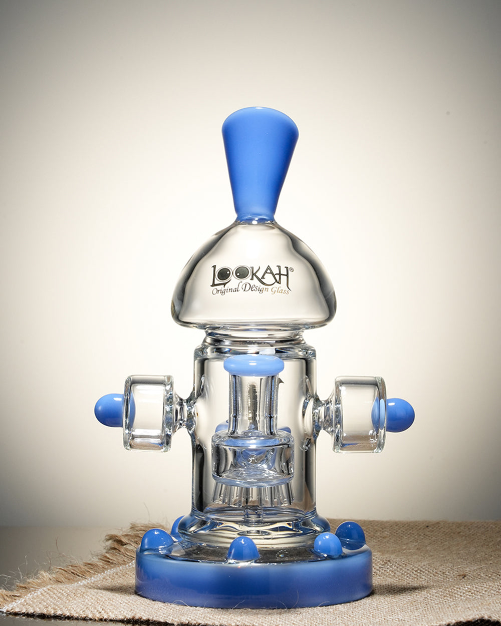 Lookah 8" Mini Recycler Percolator Robot Bong