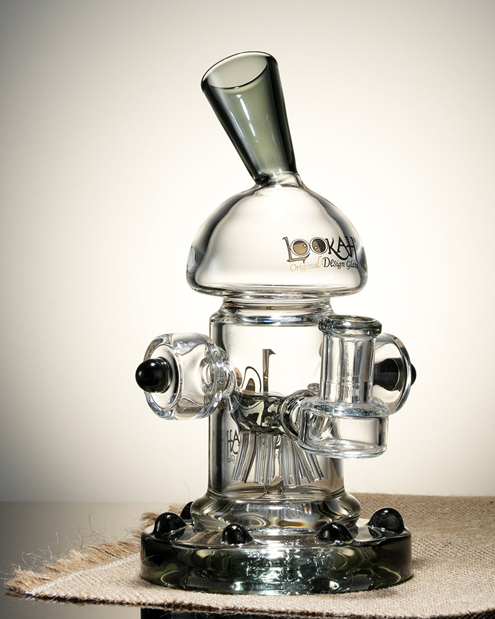 Lookah 8" Mini Recycler Percolator Robot Bong