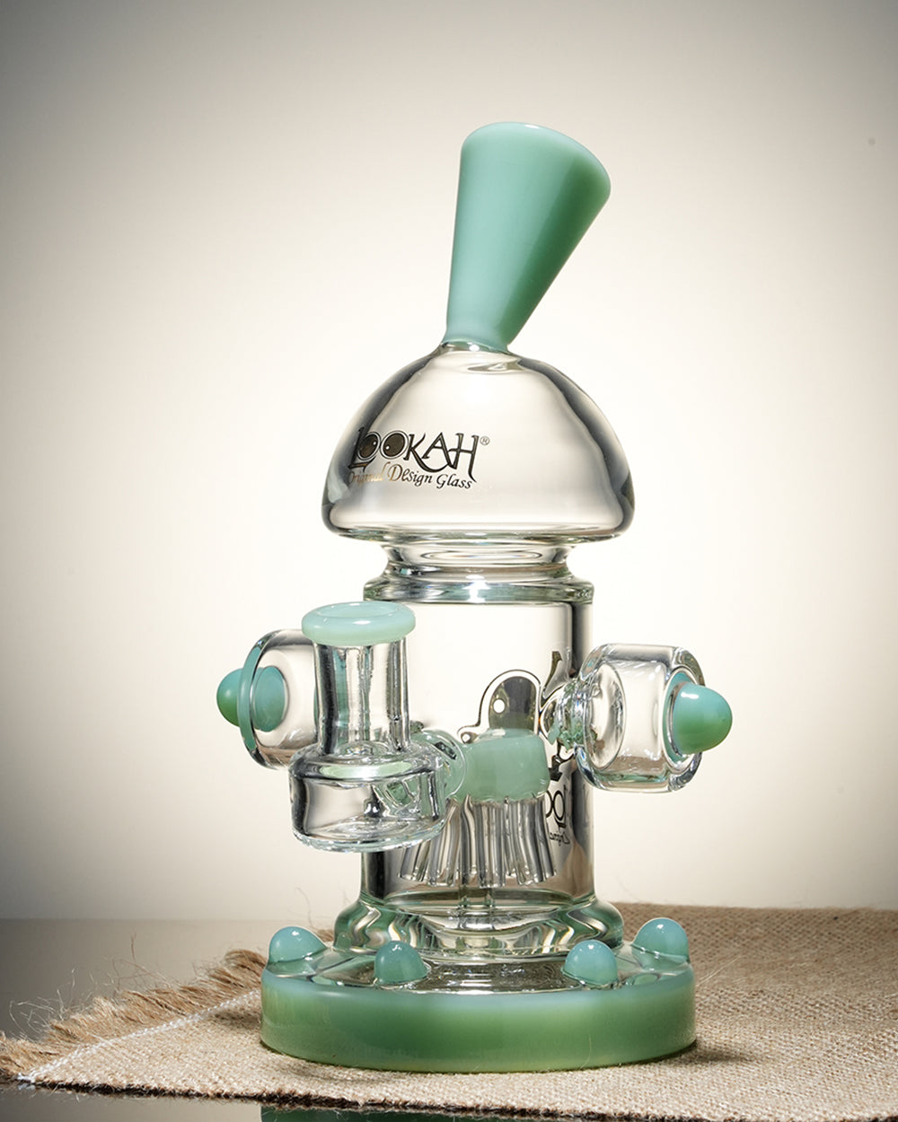 Lookah 8" Mini Recycler Percolator Robot Bong