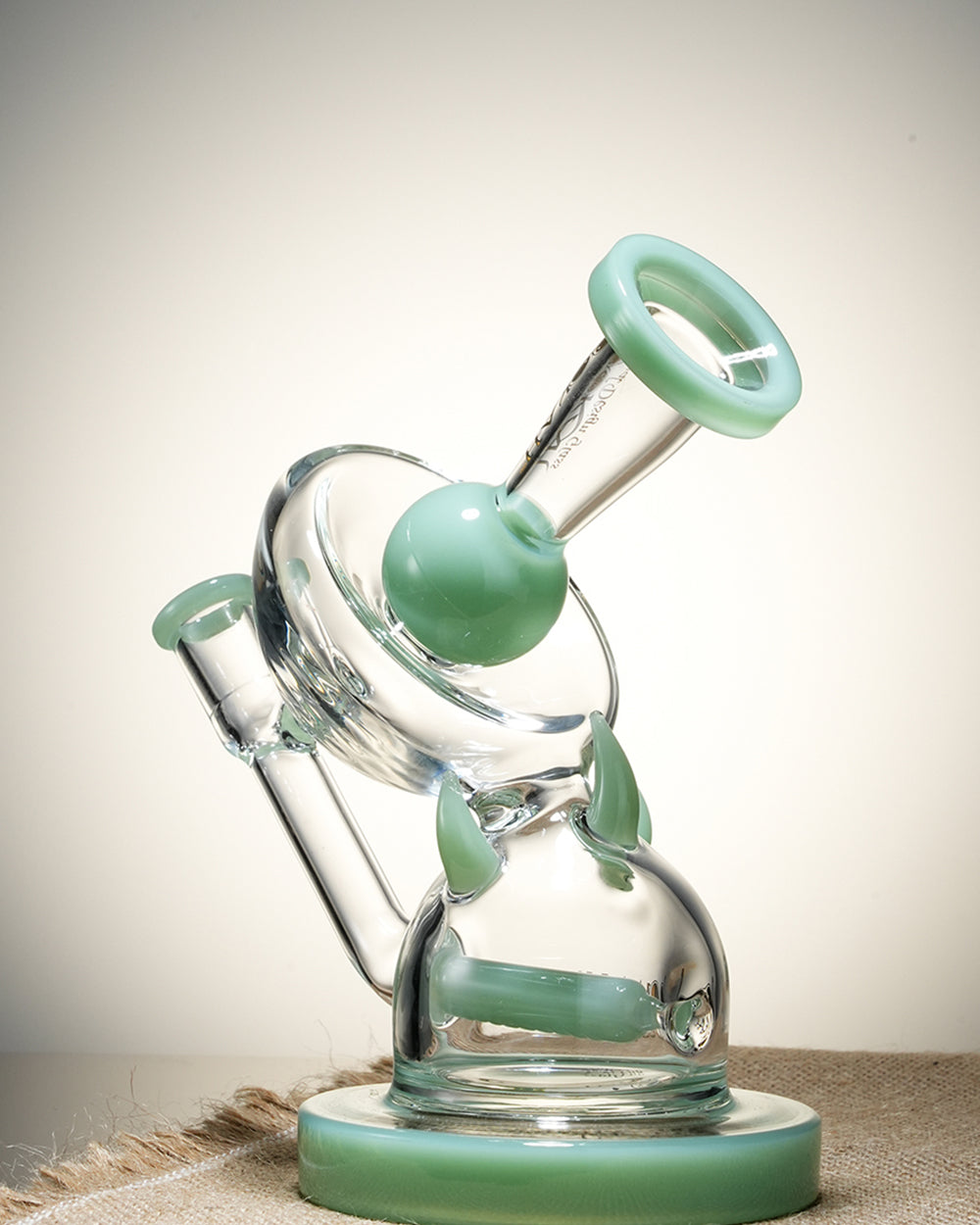 Lookah 7" Mini Unique Recycler Inline Percolator Bong