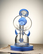 Lookah 7" Mini Unique Recycler Inline Percolator Bong