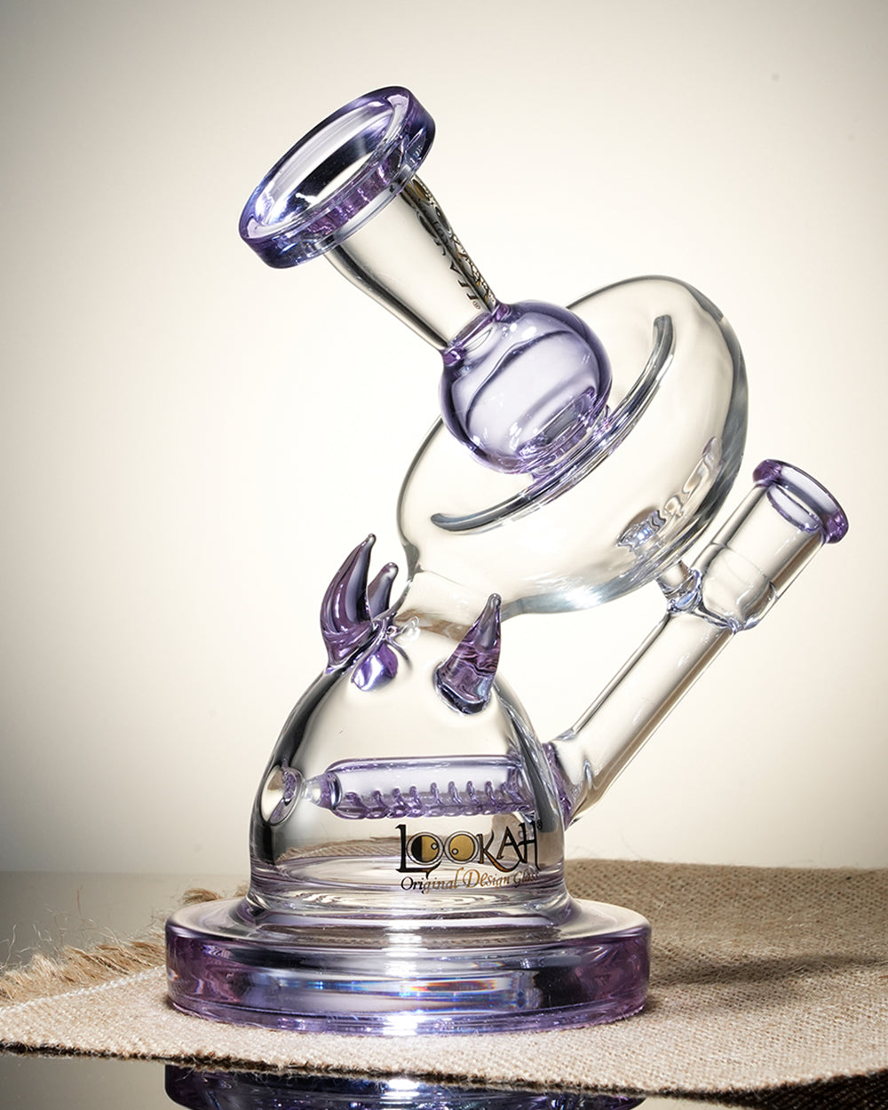 Lookah 7" Mini Unique Recycler Inline Percolator Bong