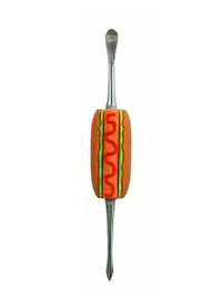 Funny Hot Dog Scoop Metal Dab Tool