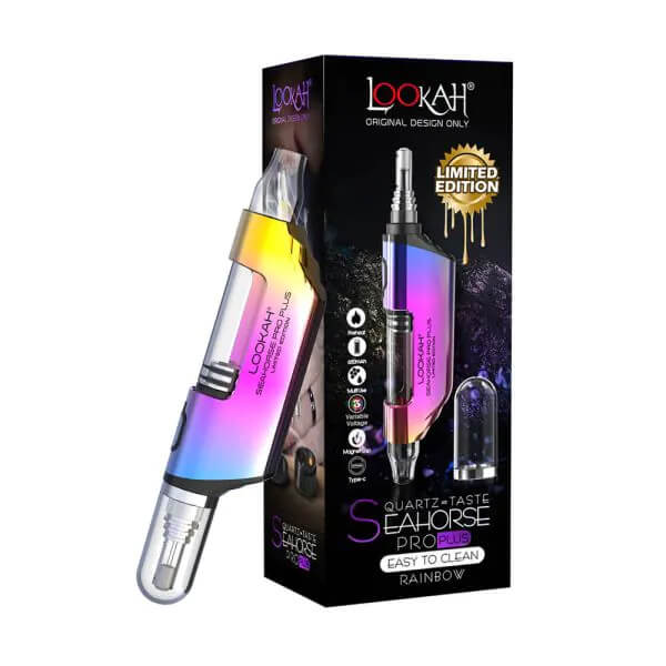 lookah seahorse pro plus dab pen rainbow