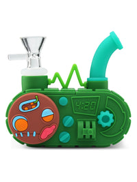 Mini Radio Silicone Bongs